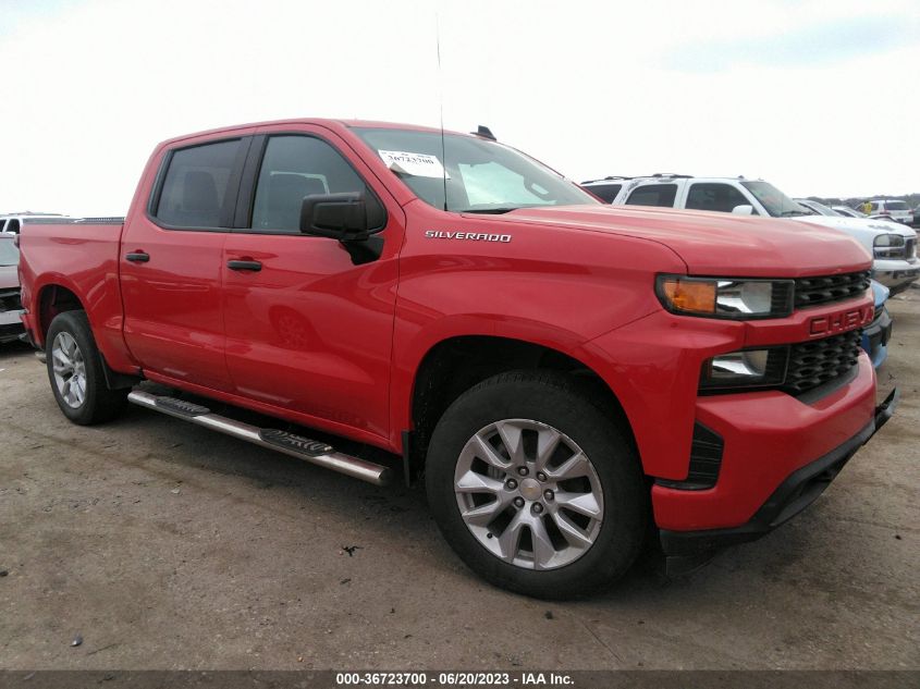 2020 CHEVROLET SILVERADO 1500 CUSTOM - 3GCPWBEH4LG410209