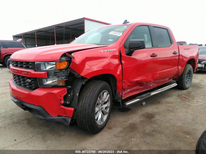 2020 CHEVROLET SILVERADO 1500 CUSTOM - 3GCPWBEH4LG410209