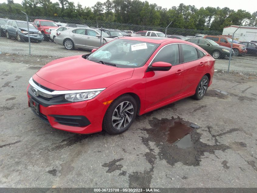2017 HONDA CIVIC SEDAN EX - 2HGFC2F76HH533948