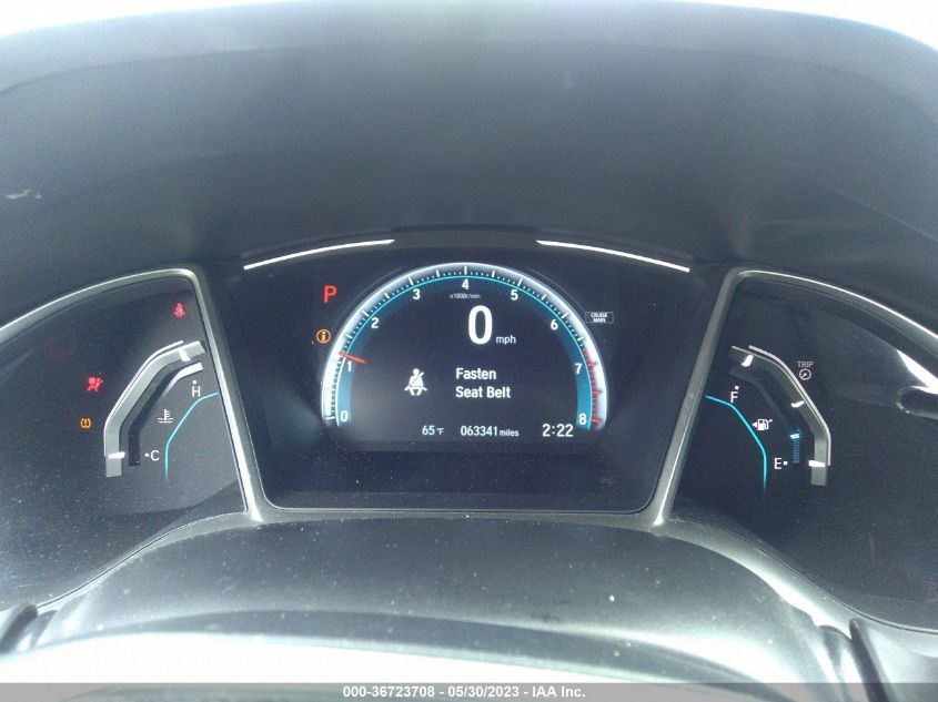 2017 HONDA CIVIC SEDAN EX - 2HGFC2F76HH533948
