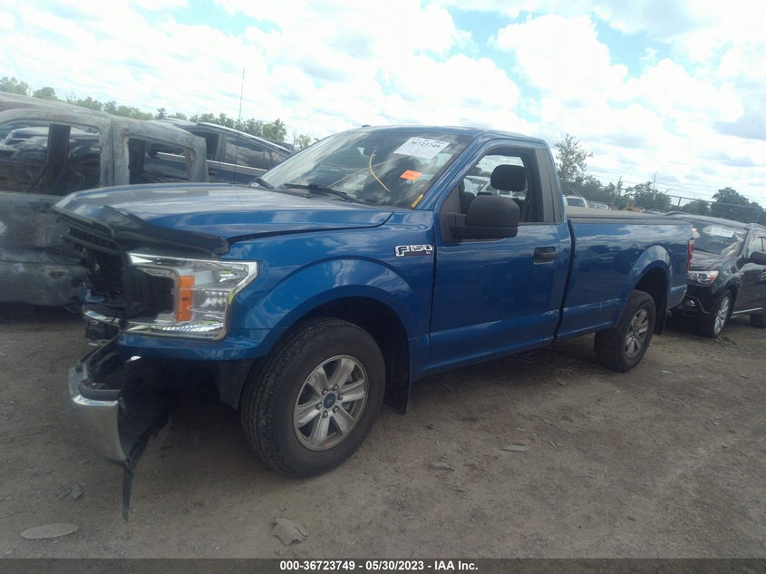 VIN 1FTMF1CB2JKC44225 2018 FORD F-150 XL/XLT