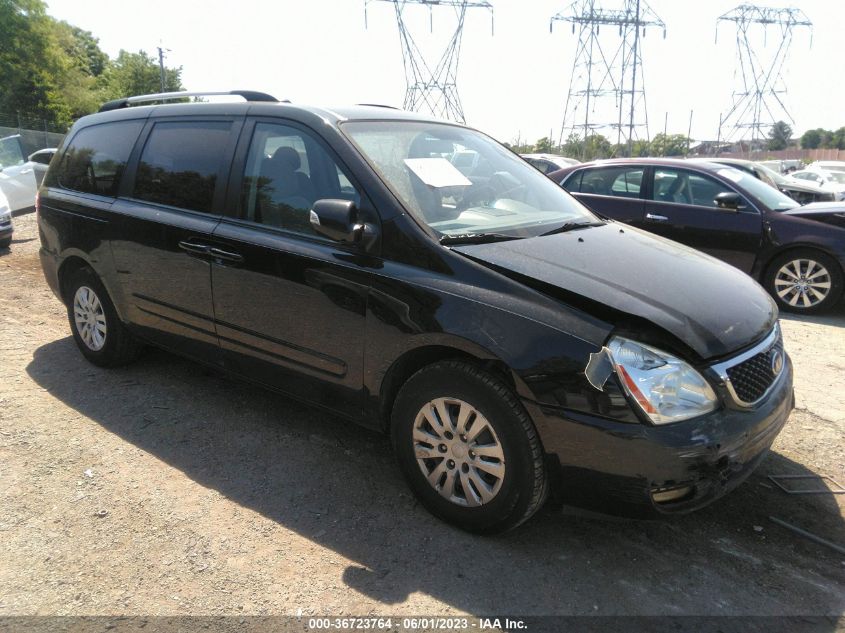 2014 KIA SEDONA LX - KNDMG4C73E6538192