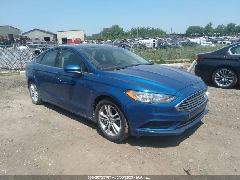 2018 FORD FUSION SE - 3FA6P0HD7JR158257