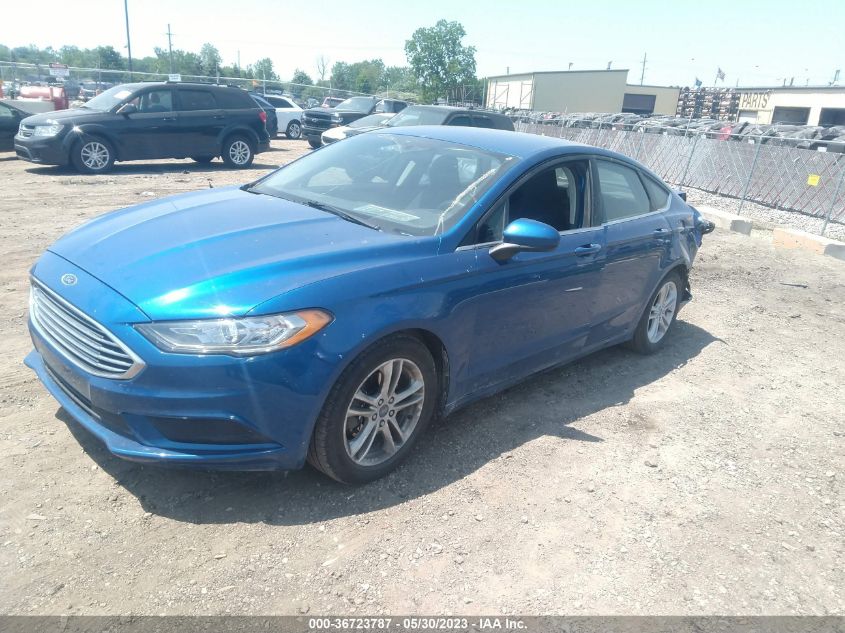 2018 FORD FUSION SE - 3FA6P0HD7JR158257