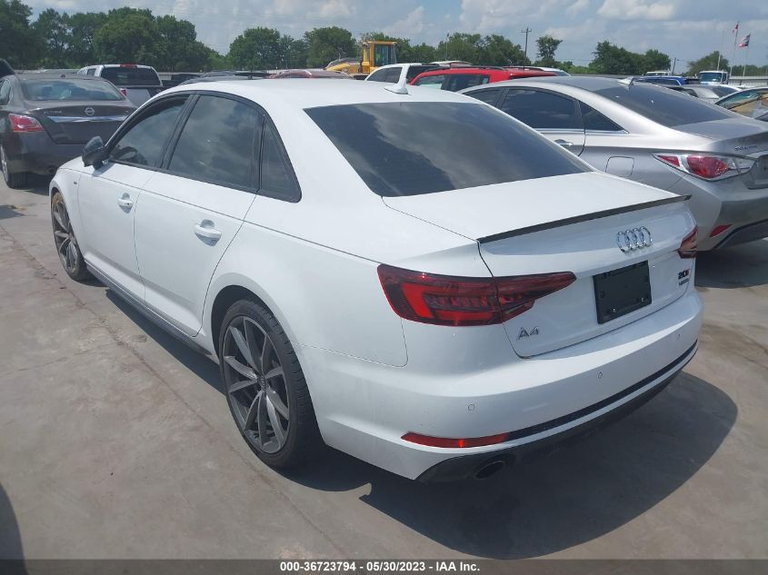 2018 AUDI A4 PREMIUM PLUS - WAUENAF41JA081686