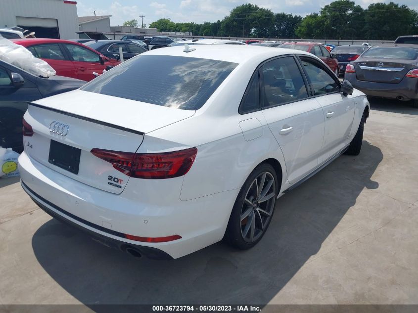 2018 AUDI A4 PREMIUM PLUS - WAUENAF41JA081686