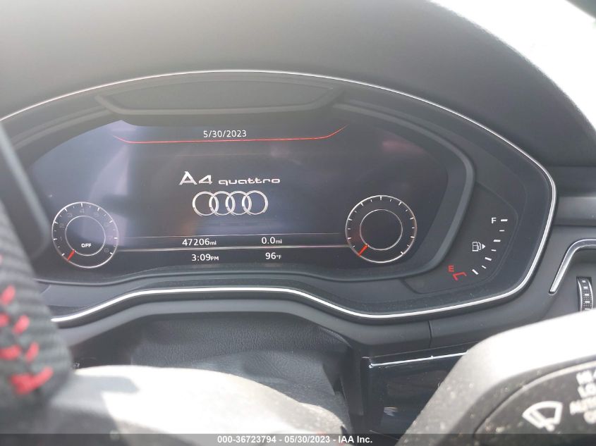 2018 AUDI A4 PREMIUM PLUS - WAUENAF41JA081686