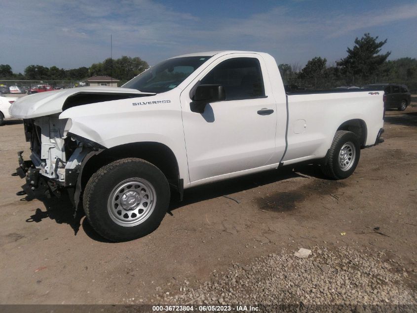 2020 CHEVROLET SILVERADO 1500 WORK TRUCK - 3GCNYAEH5LG229857