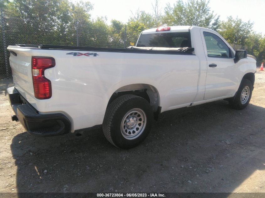 2020 CHEVROLET SILVERADO 1500 WORK TRUCK - 3GCNYAEH5LG229857