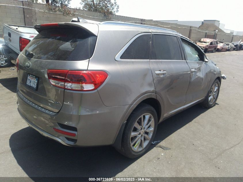 2016 KIA SORENTO SXL - 5XYPK4A51GG129881