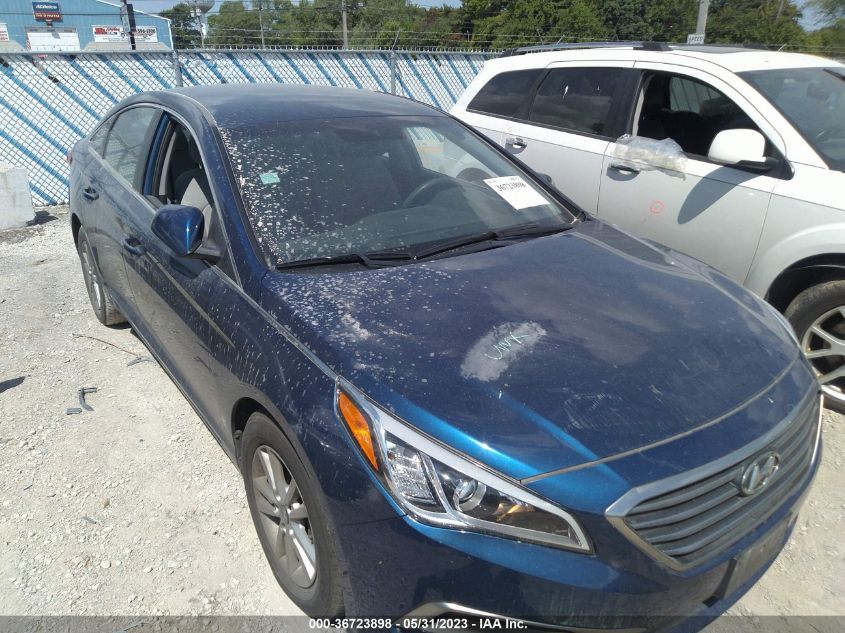 2016 HYUNDAI SONATA 2.4L SE - 5NPE24AF7GH329317