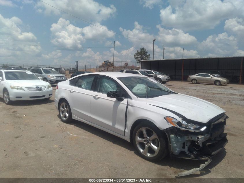 2016 FORD FUSION S - 3FA6P0G71GR394388