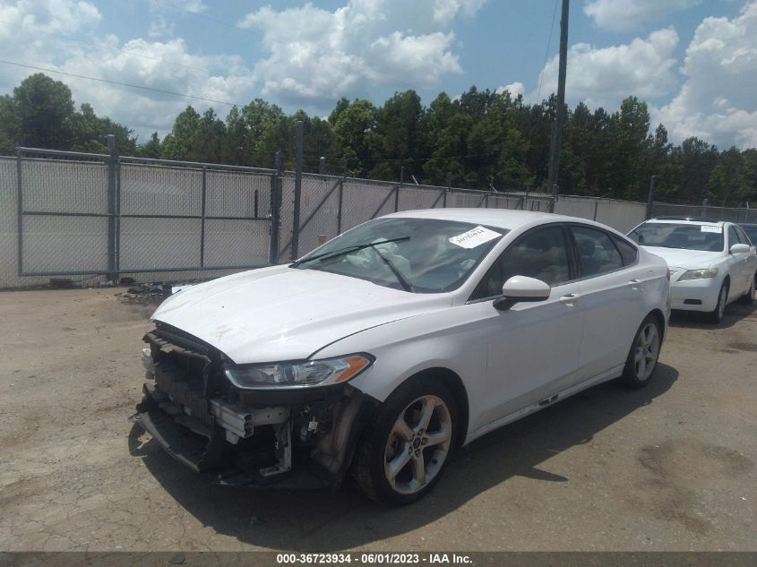 2016 FORD FUSION S - 3FA6P0G71GR394388