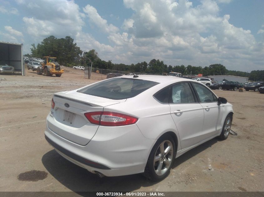 2016 FORD FUSION S - 3FA6P0G71GR394388