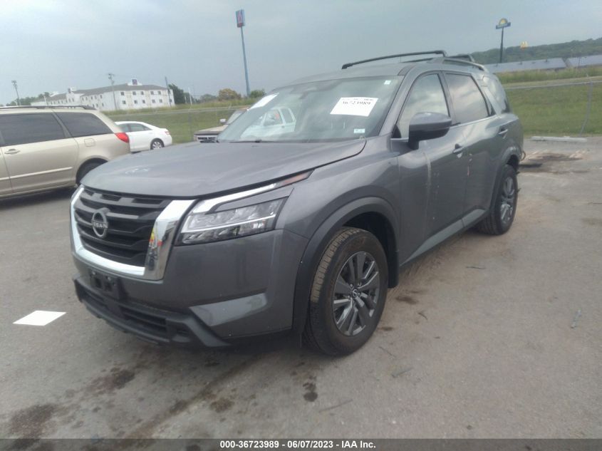 2022 NISSAN PATHFINDER SV - 5N1DR3BB0NC223129