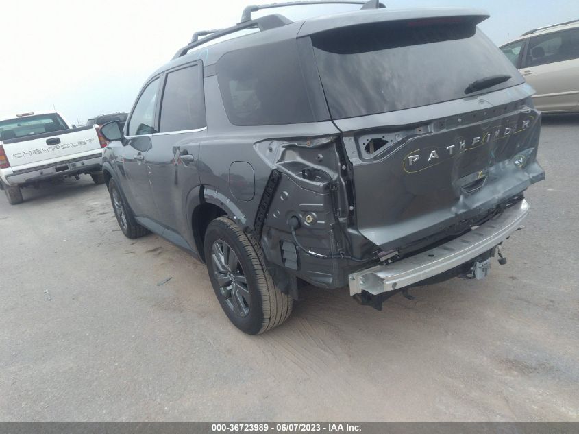 2022 NISSAN PATHFINDER SV - 5N1DR3BB0NC223129