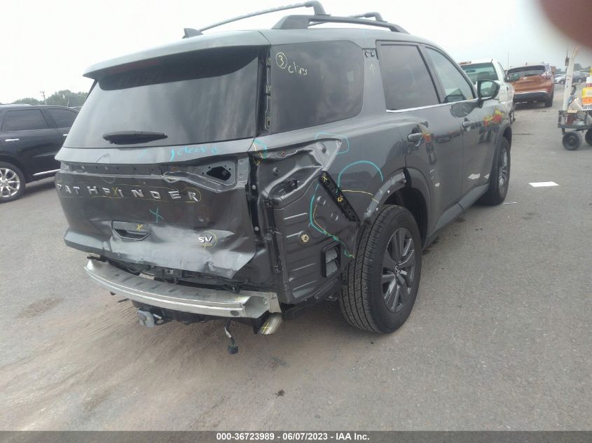 2022 NISSAN PATHFINDER SV - 5N1DR3BB0NC223129
