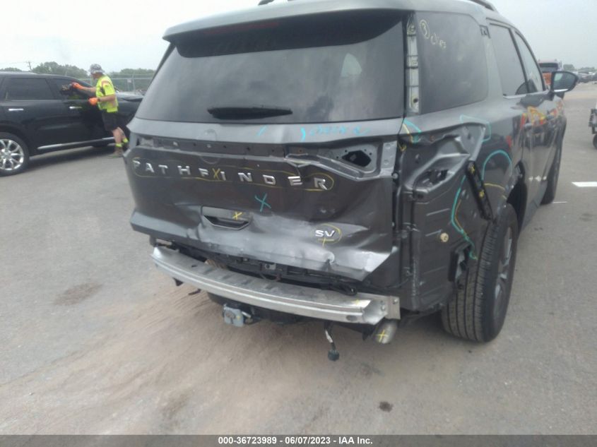 2022 NISSAN PATHFINDER SV - 5N1DR3BB0NC223129