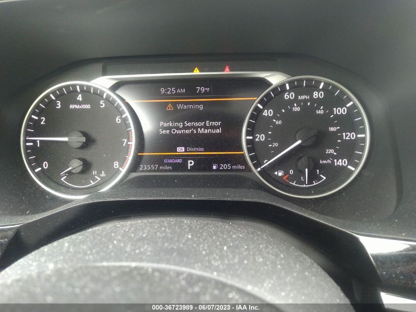 2022 NISSAN PATHFINDER SV - 5N1DR3BB0NC223129