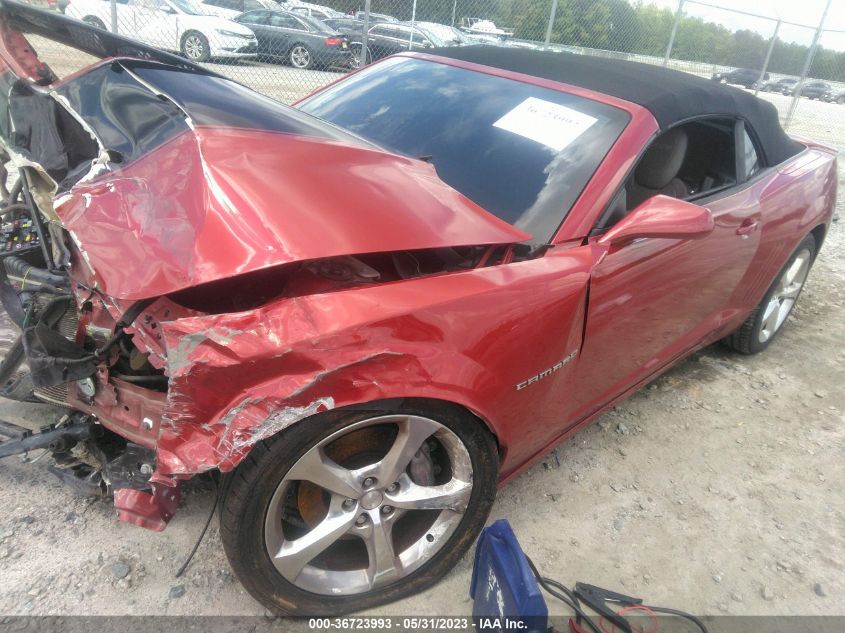2014 CHEVROLET CAMARO SS - 2G1FK3DJ0E9164427