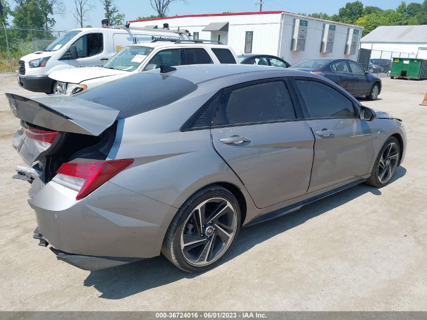 2023 HYUNDAI ELANTRA N LINE - KMHLR4AF4PU419786