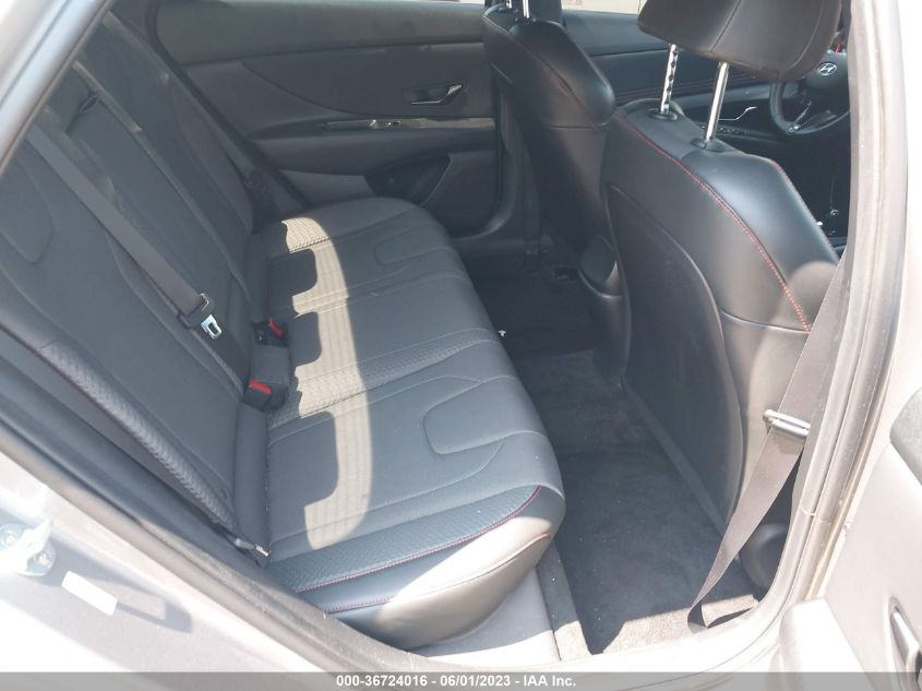 2023 HYUNDAI ELANTRA N LINE - KMHLR4AF4PU419786