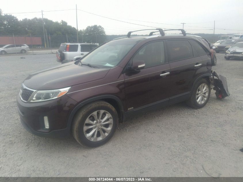 2014 KIA SORENTO EX - 5XYKUDA71EG548963