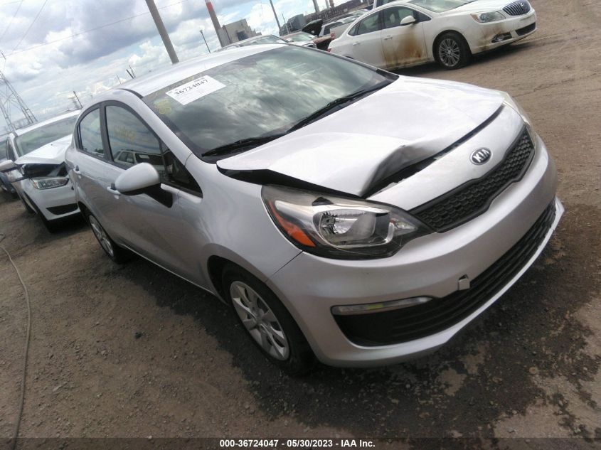 2016 KIA RIO LX - KNADM4A36G6633550