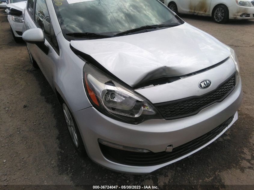2016 KIA RIO LX - KNADM4A36G6633550