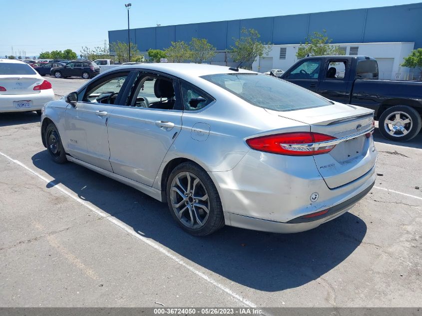 2017 FORD FUSION HYBRID SE - 3FA6P0LU6HR324835