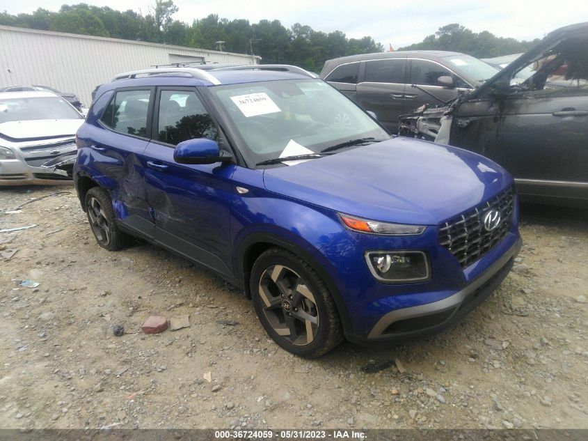 2022 HYUNDAI VENUE LIMITED - KMHRC8A33NU203658