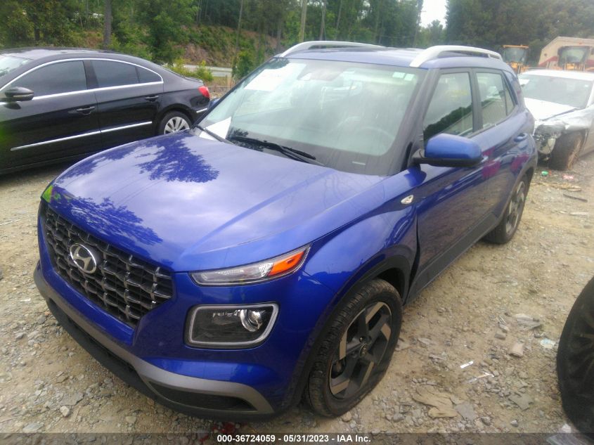 2022 HYUNDAI VENUE LIMITED - KMHRC8A33NU203658