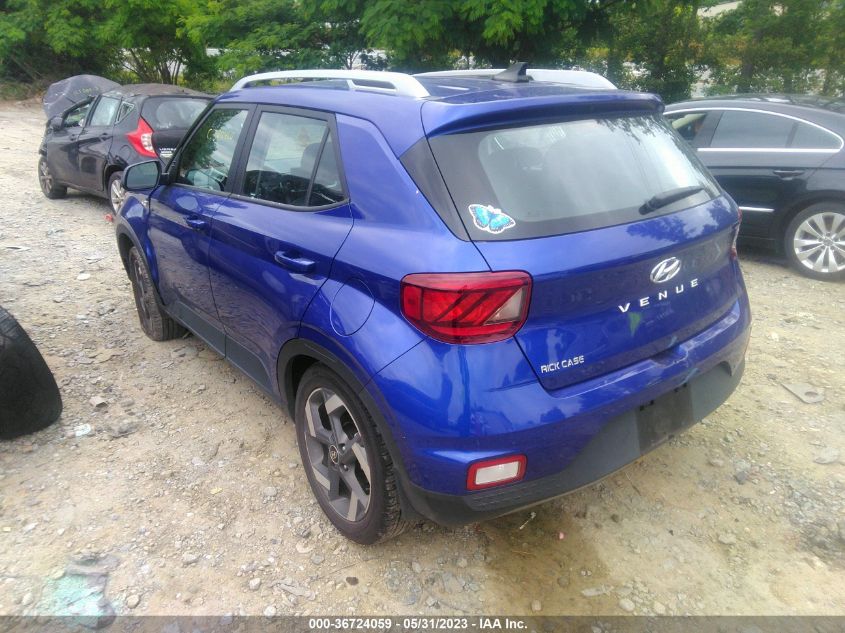 2022 HYUNDAI VENUE LIMITED - KMHRC8A33NU203658