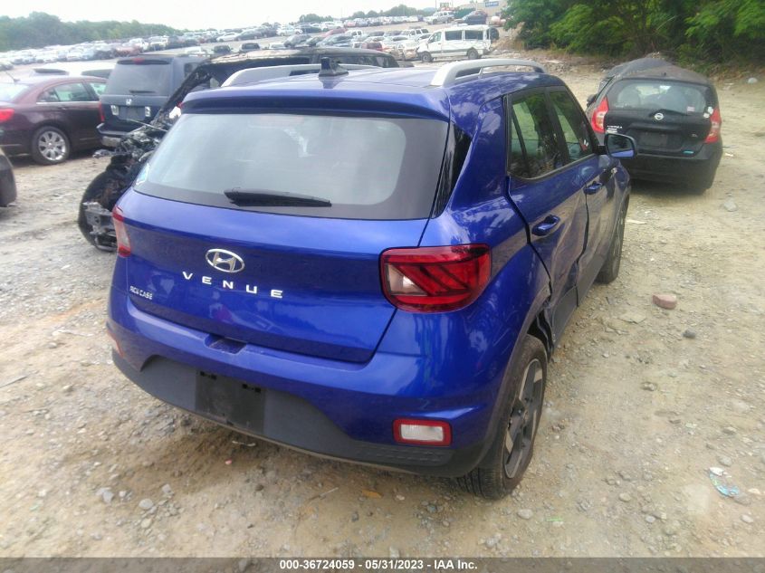 2022 HYUNDAI VENUE LIMITED - KMHRC8A33NU203658
