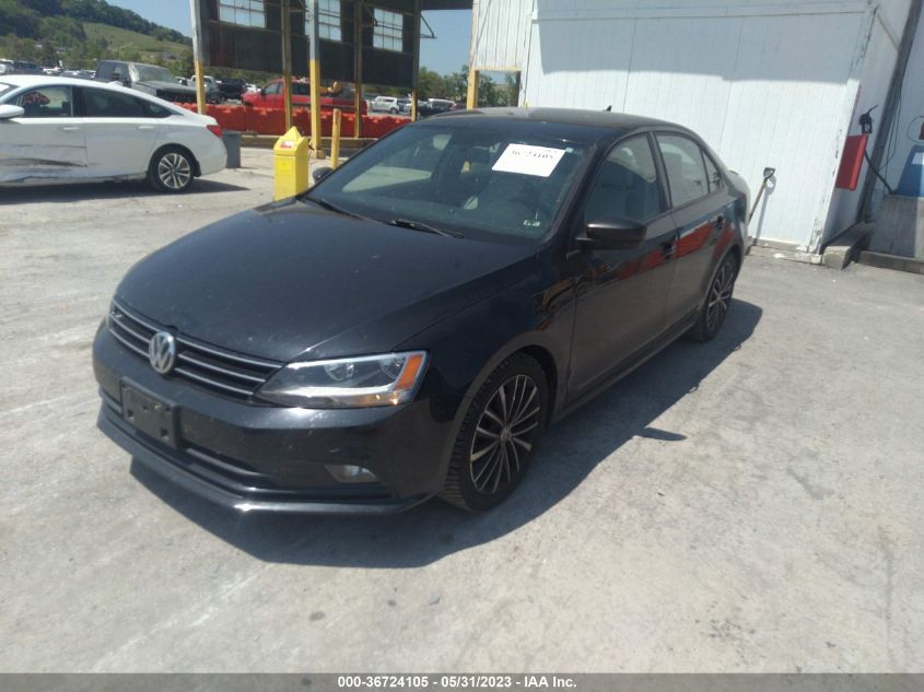 2016 VOLKSWAGEN JETTA SEDAN 1.8T SPORT - 3VWD17AJ5GM244200