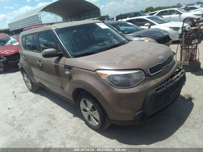 2014 KIA SOUL BASE - KNDJN2A2XE7046399