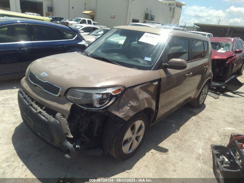 2014 KIA SOUL BASE - KNDJN2A2XE7046399
