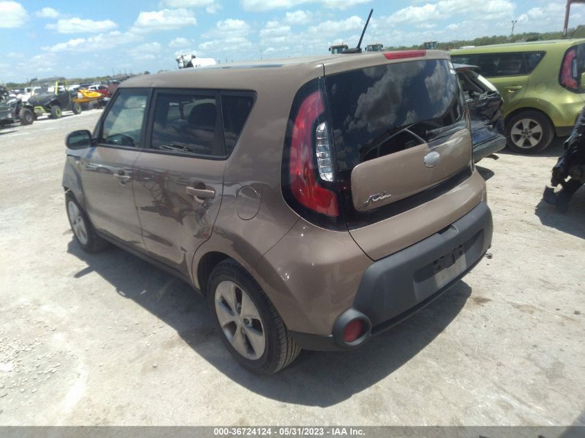 2014 KIA SOUL BASE - KNDJN2A2XE7046399
