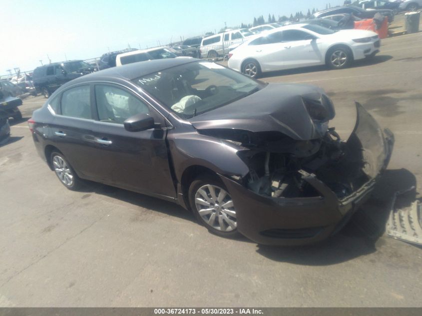 2014 NISSAN SENTRA S - 3N1AB7AP3EY278345