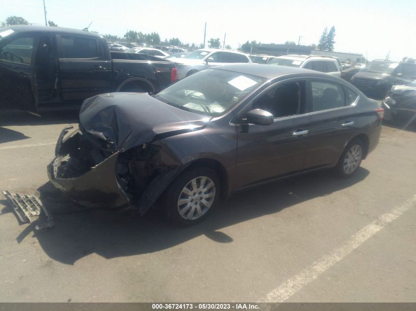 2014 NISSAN SENTRA S - 3N1AB7AP3EY278345