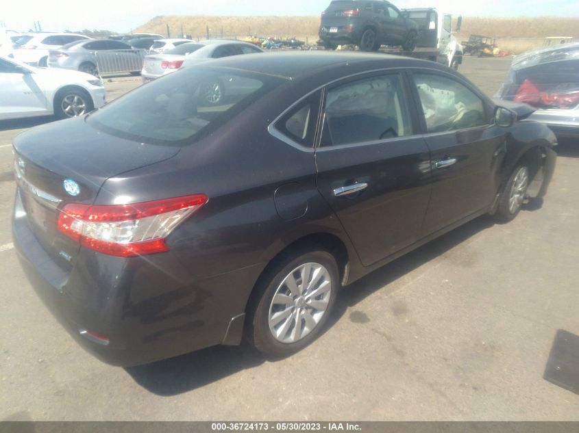 2014 NISSAN SENTRA S - 3N1AB7AP3EY278345