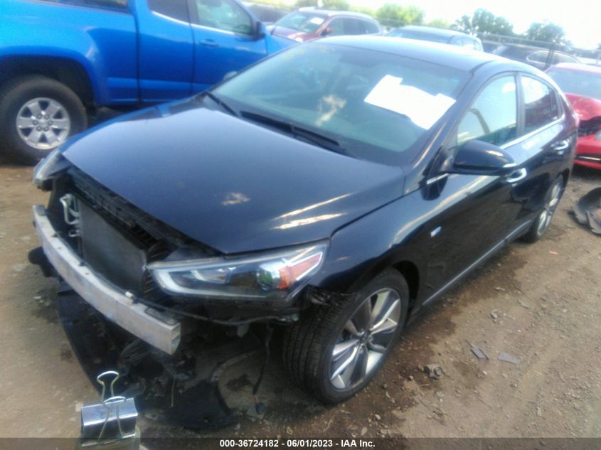 2017 HYUNDAI IONIQ HYBRID LIMITED - KMHC85LC4HU017683