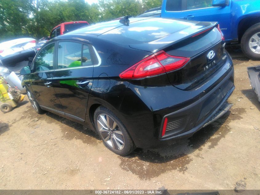 2017 HYUNDAI IONIQ HYBRID LIMITED - KMHC85LC4HU017683