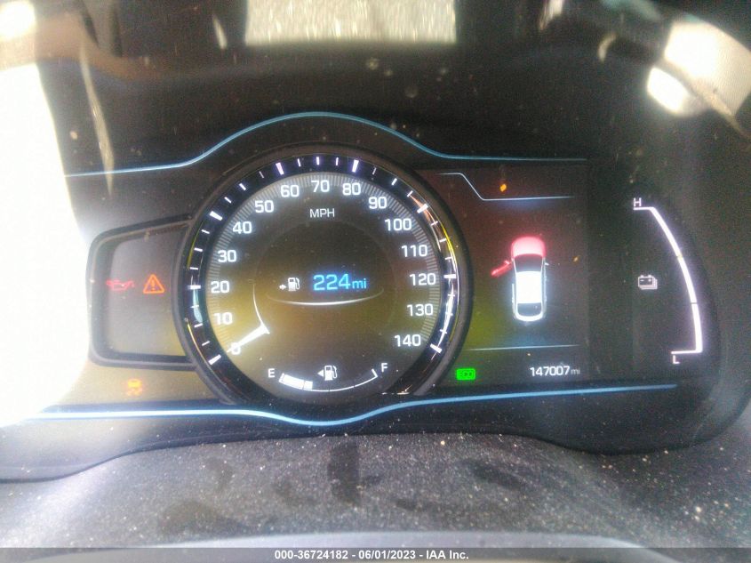 2017 HYUNDAI IONIQ HYBRID LIMITED - KMHC85LC4HU017683
