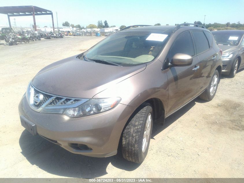 2013 NISSAN MURANO SL - JN8AZ1MU2DW201807