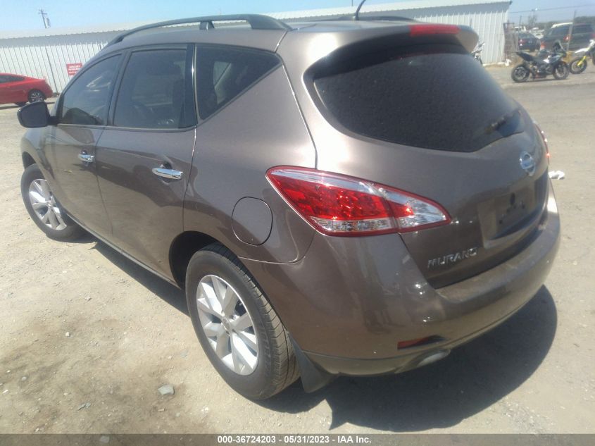2013 NISSAN MURANO SL - JN8AZ1MU2DW201807
