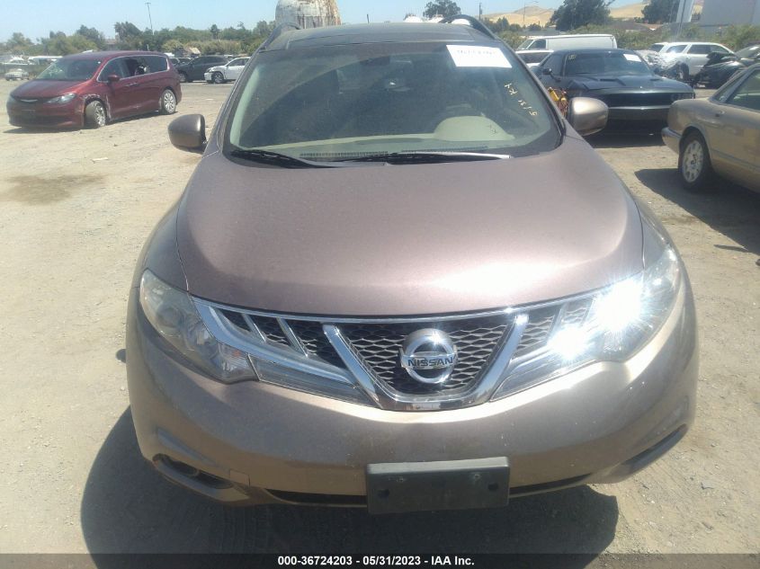 2013 NISSAN MURANO SL - JN8AZ1MU2DW201807