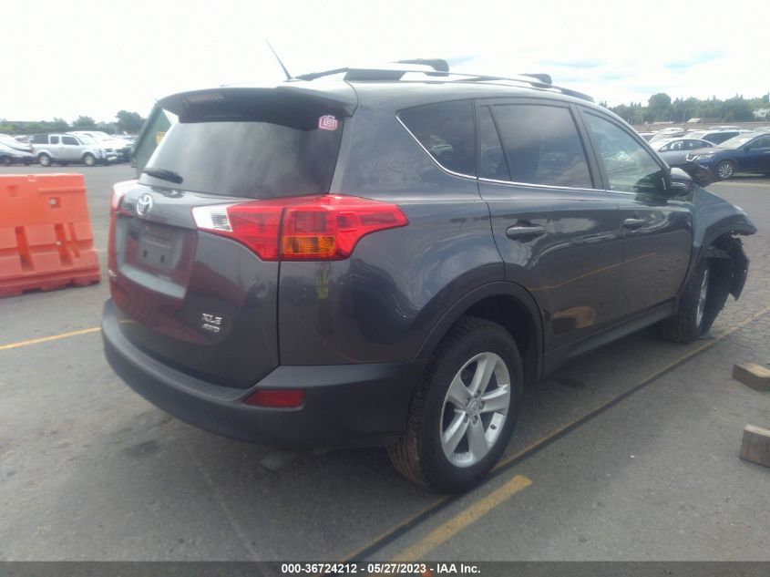 2014 TOYOTA RAV4 XLE - JTMRFREV6ED064204