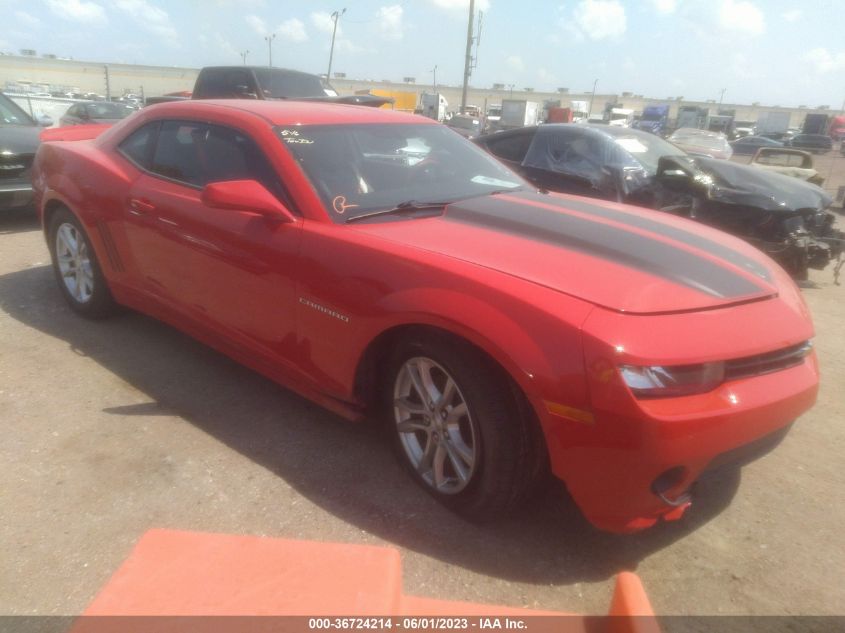 2014 CHEVROLET CAMARO LT - 2G1FB1E33E9140563