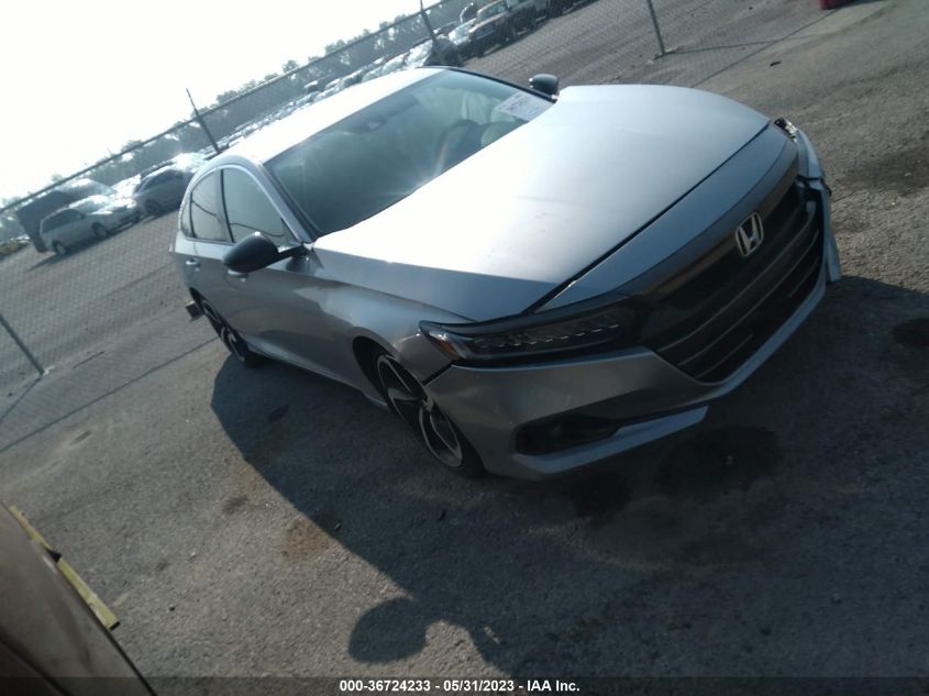 2021 HONDA ACCORD SEDAN SPORT SE - 1HGCV1F42MA117143
